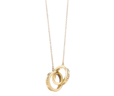 Tiffany interlocking circle deals necklace